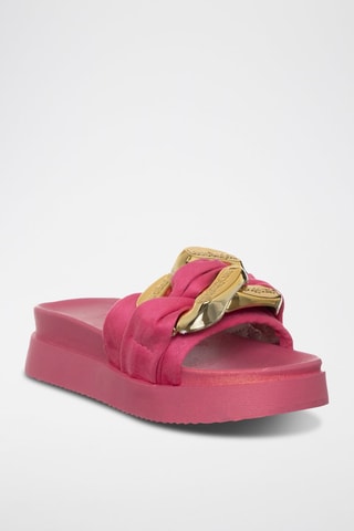 Sandalias con plataforma - Laura Biagiotti - Rosa
