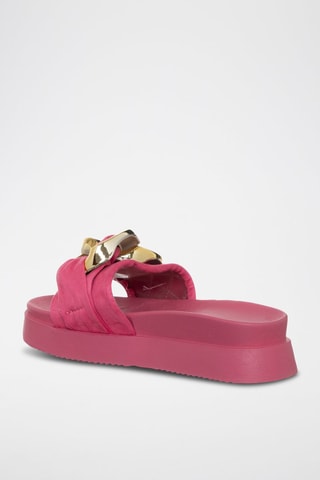 Sandalias con plataforma - Laura Biagiotti - Rosa