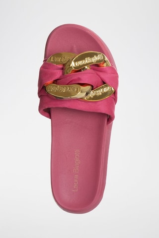 Sandalias con plataforma - Laura Biagiotti - Rosa