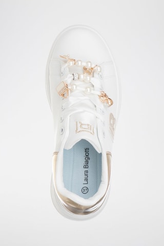 Zapatillas con plataforma - Laura Biagiotti - Blanco