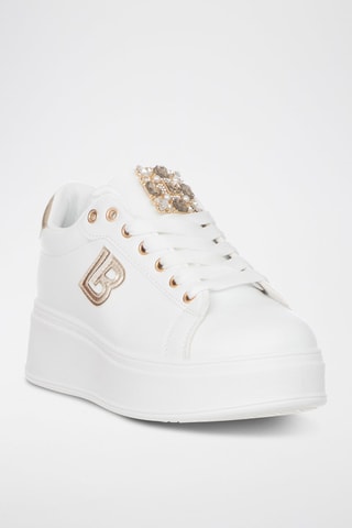 Zapatillas con plataforma - Laura Biagiotti - Blanco