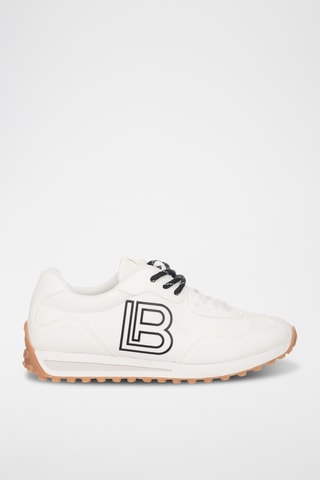 Zapatillas de piel - Blanco