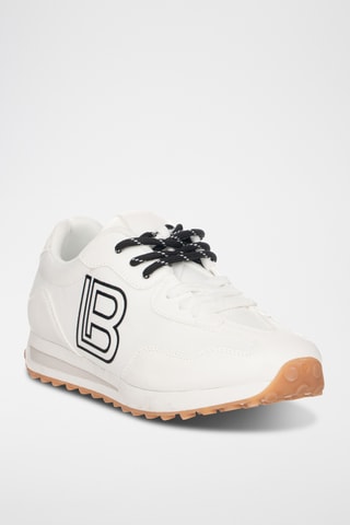 Zapatillas de piel - Blanco