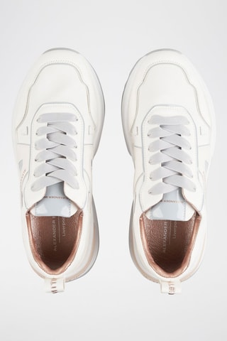 Zapatillas con plataforma - Blanco y gris