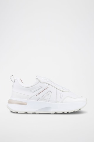Zapatillas con plataforma - Blanco