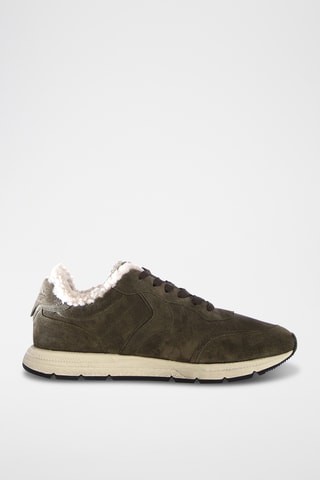 Zapatillas de piel Storm - Verde