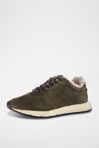 Zapatillas de piel Storm - Verde