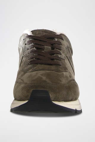Zapatillas de piel Storm - Verde