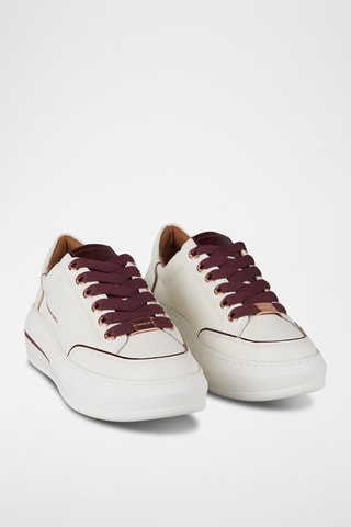 Zapatillas de piel Lancaster - Blanco