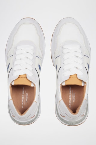 Zapatillas - Blanco y amarillo