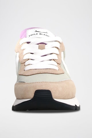 Zapatillas de piel - Beige