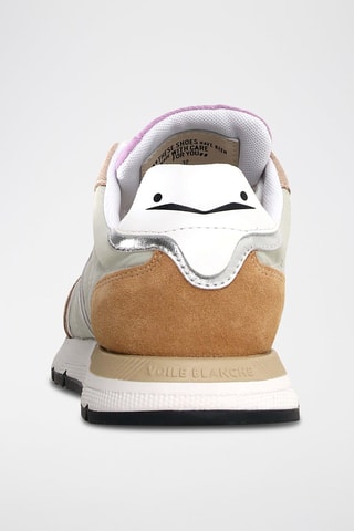 Zapatillas de piel - Beige