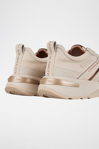 Zapatillas de piel - Beige