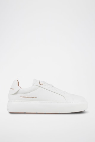 Zapatillas de piel - Blanco