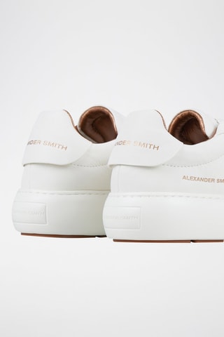 Zapatillas de piel - Blanco