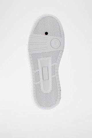 Zapatillas altas - Benetton - Blanco y gris
