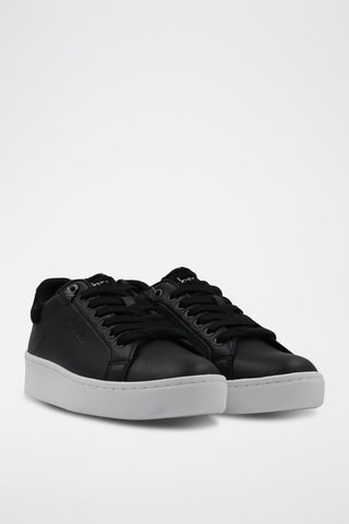 Zapatillas con plataforma - Benetton - Negro