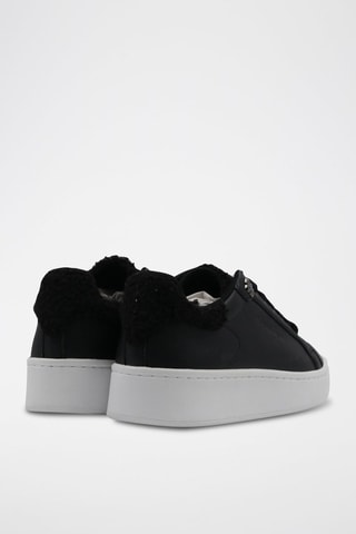 Zapatillas con plataforma - Benetton - Negro