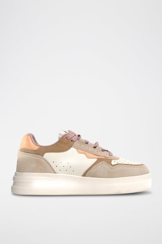 Leren Sneakers - Beige