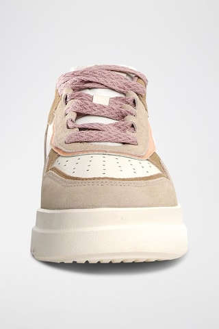 Leren Sneakers - Beige