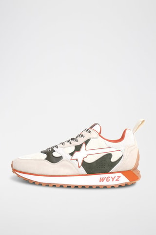 Zapatillas de piel - Beige