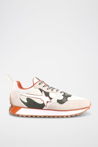 Zapatillas de piel - Beige