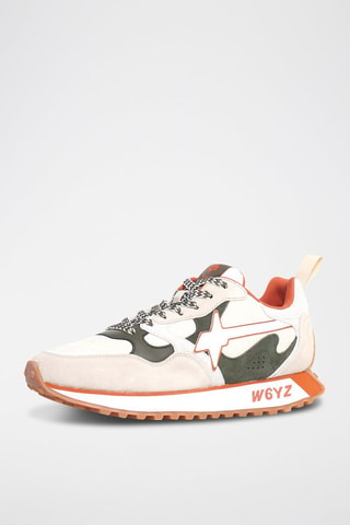 Zapatillas de piel - Beige