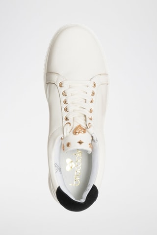 Zapatillas con plataforma - Blanco