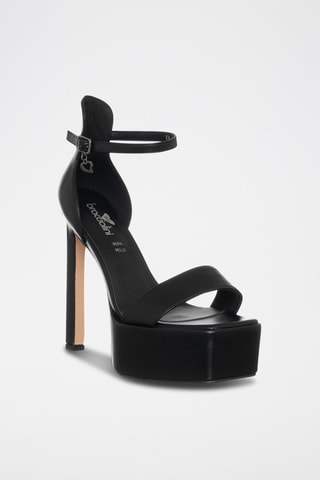 Sandalias de tacón - Negro