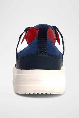 Zapatillas de piel - Azul