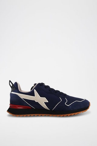 Zapatillas de nobuk - Azul
