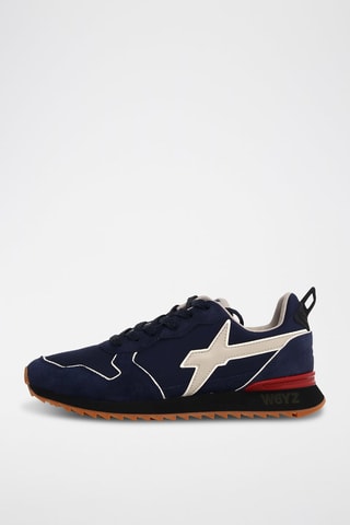 Zapatillas de nobuk - Azul