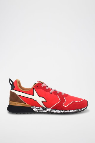 Zapatillas de nobuk - Rojo