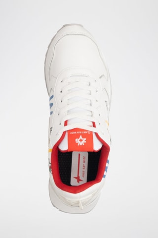 Zapatillas - Blanco, negro, rojo y verde