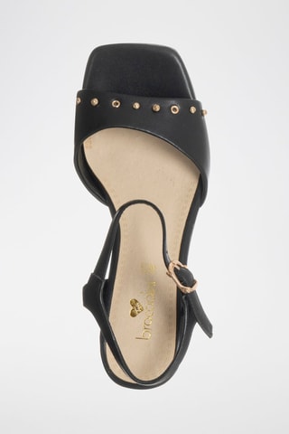 Sandalias de cuña - Negro