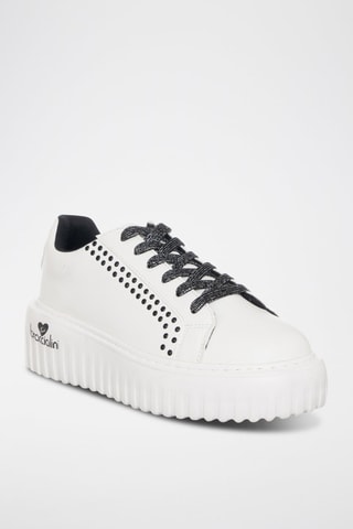 Zapatillas con plataforma - Blanco