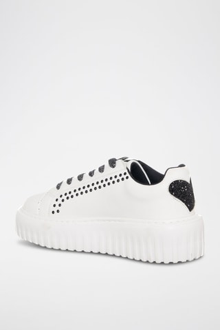 Zapatillas con plataforma - Blanco