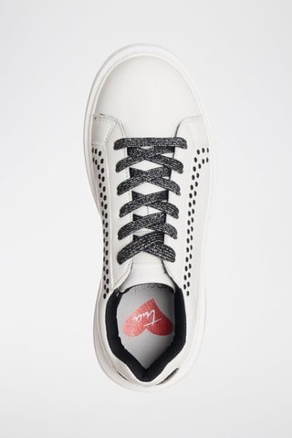 Zapatillas con plataforma - Blanco