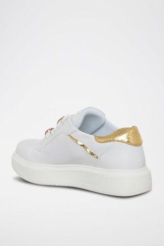Zapatillas con plataforma - Blanco