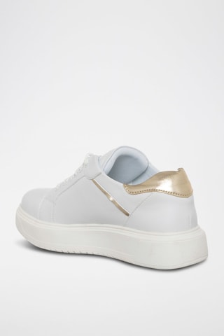 Zapatillas con plataforma - Blanco