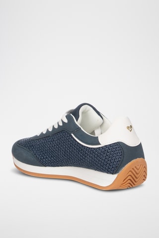 Platform Sneakers - Blauw