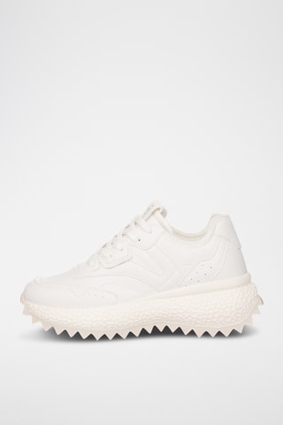 Wedge Sneakers - Wit