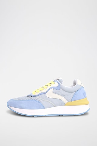 Zapatillas de piel - Azul
