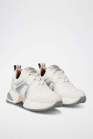 Zapatillas de piel - Blanco