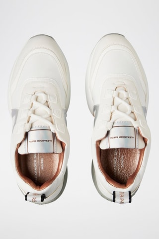 Zapatillas de piel - Blanco
