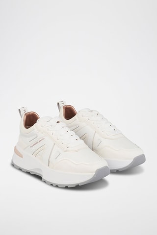 Zapatillas con plataforma - Blanco