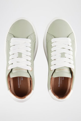 Zapatillas de piel con plataforma Soho - Verde