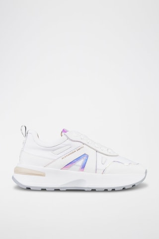 Zapatillas con plataforma - Blanco