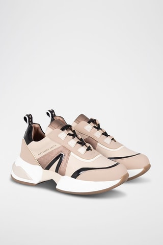 Zapatillas Marble - Blanco y beige