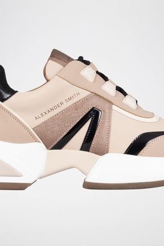 Zapatillas Marble - Blanco y beige